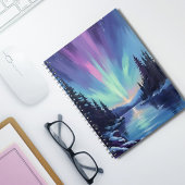 Aurora Borealis | Noorderlicht Aquarel Notitieboek