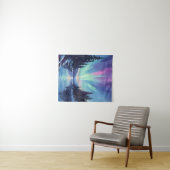 Aurora Borealis | Noorderlicht Aquarel Wandkleed (In Situ (horizontaal))