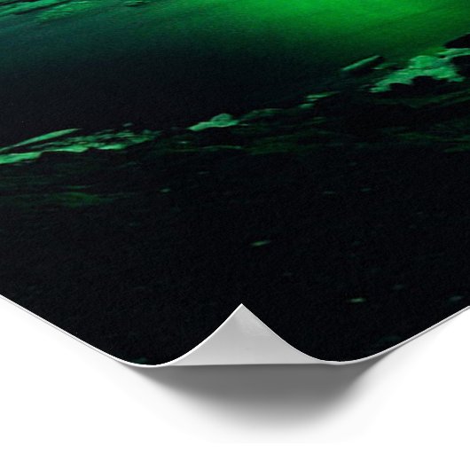 aurora borealis noorderlicht atmosfeer poster (Hoek)