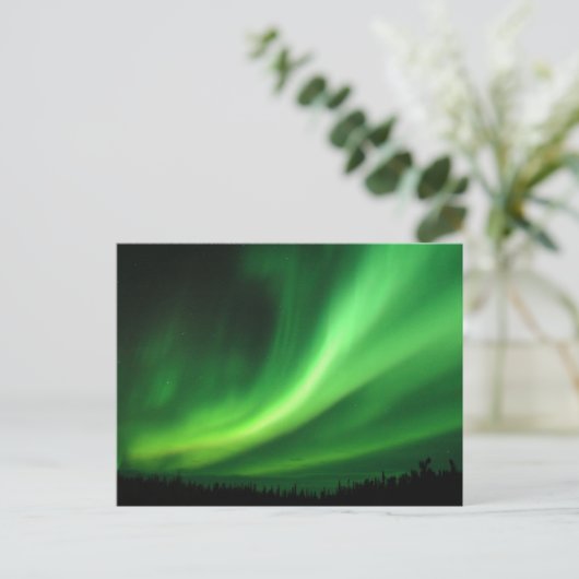 Aurora Borealis noorderlicht Briefkaart (Staand voorkant)