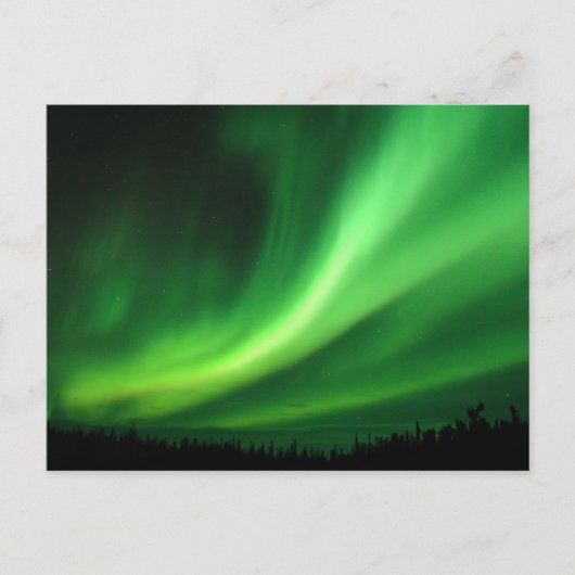 Aurora Borealis noorderlicht Briefkaart (Voorkant)