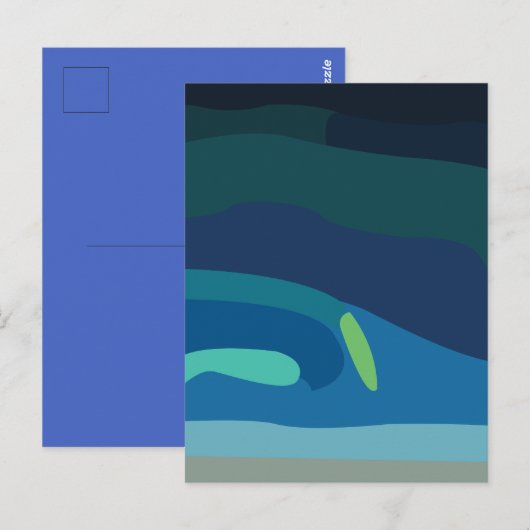 Aurora Borealis noorderlicht Briefkaart (Voorkant / Achterkant)