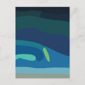 Aurora Borealis noorderlicht Briefkaart (Voorkant)