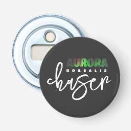 Aurora Borealis (Noorderlicht) Chaser Button Flesopener