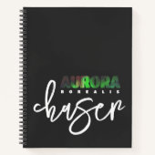 Aurora Borealis (Noorderlicht) Chaser Notitieboek (Voorkant)