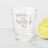 Aurora Borealis (Noorderlicht) Chaser Shot Glas (Achterkant)