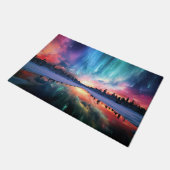 Aurora Borealis, Noorderlicht, Deurmat (Schuin)
