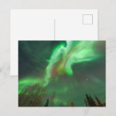 Aurora Borealis Noorderlicht | Fairbanks Briefkaart (Voorkant / Achterkant)