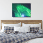 Aurora Borealis Noorderlicht | Fairbanks Canvas Afdruk (Insitu (Slaapkamer))