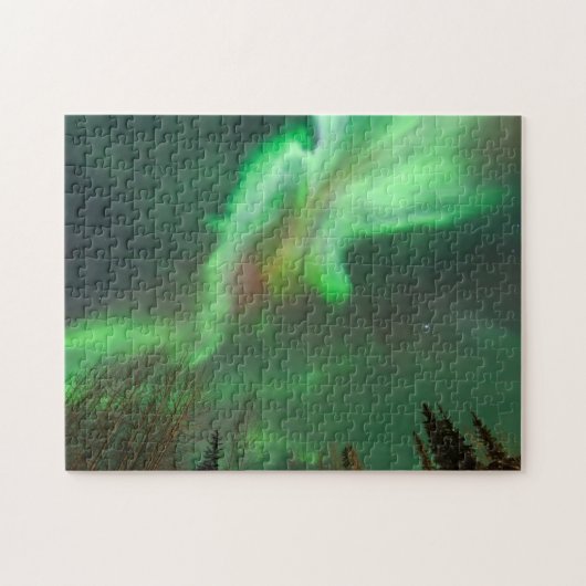 Aurora Borealis Noorderlicht | Fairbanks Legpuzzel (Horizontaal)