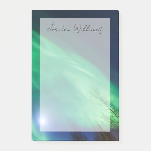 Aurora Borealis Noorderlicht | Fairbanks Post-it® Notes (Voorkant)