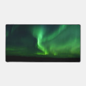 Aurora Borealis noorderlicht hemel Bureaumat (Voorkant)