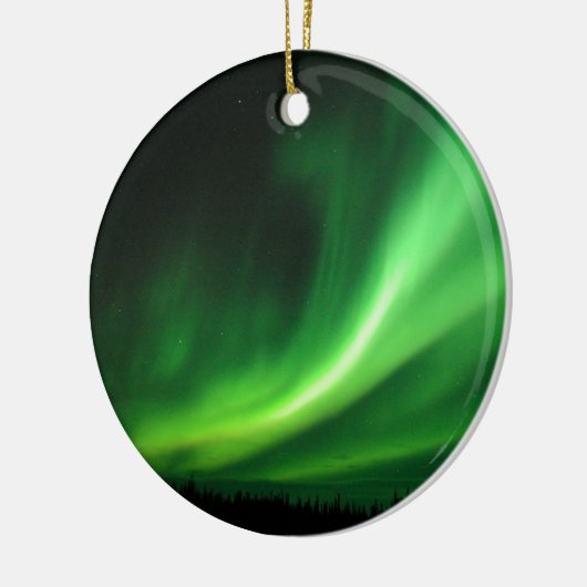 Aurora Borealis noorderlicht Keramisch Ornament (Links)
