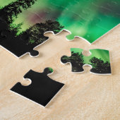 Aurora borealis noorderlicht legpuzzel (Zijkant)