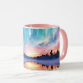 Aurora Borealis, Noorderlicht, Mok (Voorkant rechts)