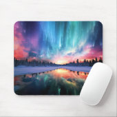 Aurora Borealis, Noorderlicht, Muismat (Met muis)