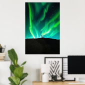 Aurora Borealis noorderlicht Poster (Thuiskantoor)