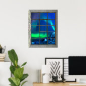 Aurora Borealis noorderlicht Poster (Thuiskantoor)