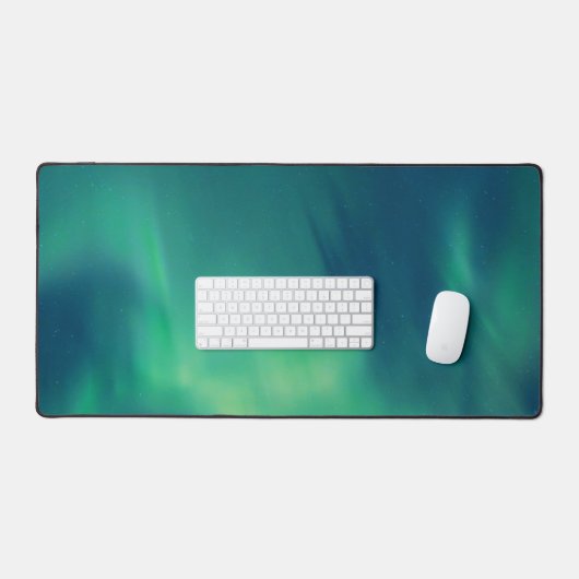 Aurora Borealis Noorderlicht Sky Winter Bureaumat (Keyboard & Muis)
