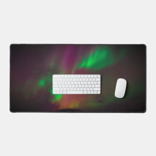 Aurora Borealis Noorderlicht Sky Winter Bureaumat (Keyboard & Muis)