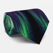 Aurora Borealis Noorderlicht stropdas (Opgerold)