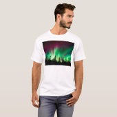 Aurora borealis noorderlicht t-shirt (Voorkant volledig)