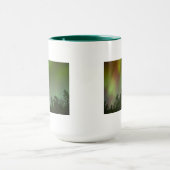 Aurora Borealis Noordse lampjes Gloed Sparkle Mok (Midden)