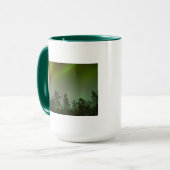 Aurora Borealis Noordse lampjes Gloed Sparkle Mok (Voorkant links)