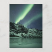 Aurora Borealis Noorwegen Briefkaart (Voorkant)