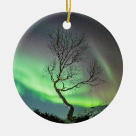 Aurora Borealis Noorwegen Keramisch Ornament