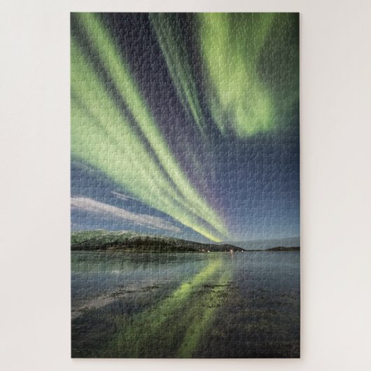 Aurora Borealis Noorwegen Legpuzzel (Verticaal)