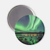 Aurora Borealis Noorwegen Magneet (Voorkant / Achterkant)