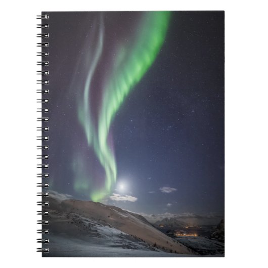 Aurora Borealis Noorwegen Notitieboek (Voorkant)