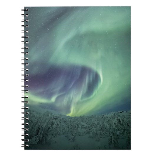 Aurora Borealis Noorwegen Notitieboek (Voorkant)