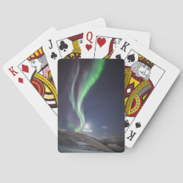 Aurora Borealis Noorwegen Pokerkaarten