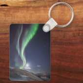Aurora Borealis Noorwegen Sleutelhanger (Achterkant)