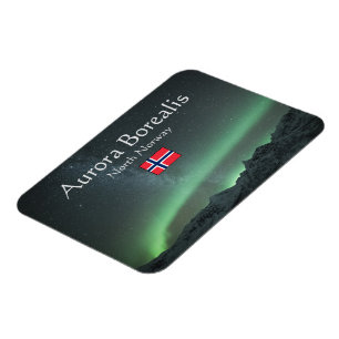 Aurora Borealis North Norway Souvenir Magnet Magneet