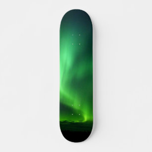 Aurora Borealis Norther Lights Alaska Sky Green Persoonlijk Skateboard