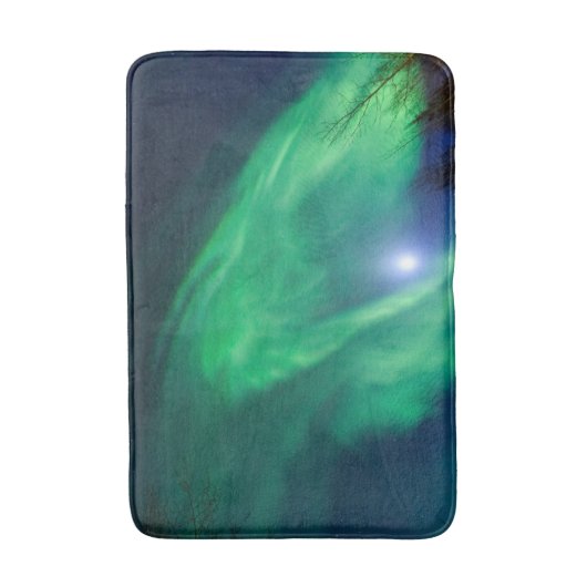 Aurora Borealis Northern Lights | Fairbanks Badmat (Voorkant Verticaal)