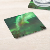 Aurora Borealis Northern Lights | Fairbanks Kartonnen Onderzetters (Schuin)