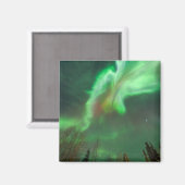 Aurora Borealis Northern Lights | Fairbanks Magneet (Voorkant / Achterkant)