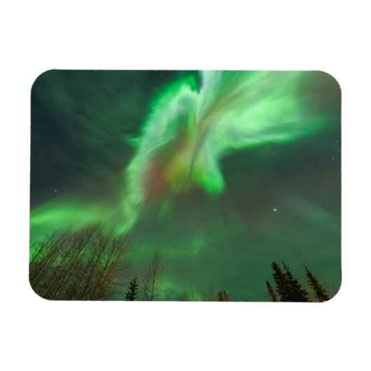 Aurora Borealis Northern Lights | Fairbanks Magneet (Horizontaal)