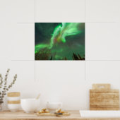 Aurora Borealis Northern Lights | Fairbanks Poster (Keuken)