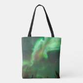 Aurora Borealis Northern Lights | Fairbanks Tote Bag (Achterkant)
