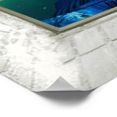 Aurora Borealis Northern Lights Faux Poster (Hoek)