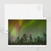 Aurora Borealis Northern Lights Skies Glow Sparkle Briefkaart (Voorkant / Achterkant)