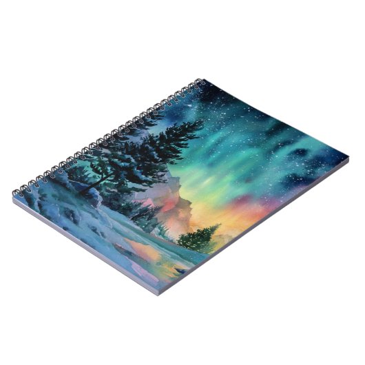 Aurora Borealis Notitieboek (Linkerzijde)