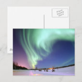 Aurora Borealis, of Northern Lights, Alaska Briefkaart (Voorkant / Achterkant)