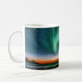 Aurora Borealis - Olie Schilderij Koffiemok (Links)