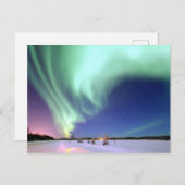 Aurora Borealis over Alaska Briefkaart (Voorkant / Achterkant)